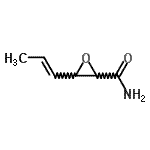 CAS#: 326908-26-3， 3-[(1E)-1-Propen-1-Yl]-2-Oxiranecarboxamide