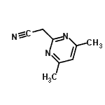 CAS#: 32691-58-0， (4,6-Dimethyl-2-Pyrimidinyl)Acetonitrile