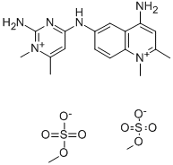 CAS 登录号：3270-78-8， 安锥赛硫酸甲酯盐