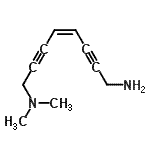 CAS#: 327023-42-7， (4Z)-N,N-Dimethyl-4-Octene-2,6-Diyne-1,8-Diamine