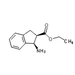 CAS#: 327178-46-1， Ethyl (1R,2R)-1-Amino-2-Indanecarboxylate