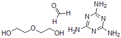 CAS#: 32759-84-5， Melamine, formaldehyde, diethylene glycol polymer