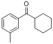 structure of CAS# 3277-78-9, Cyclohexyl-(3-Methylphenyl)Methanone;Cyclohexyl M-Tolyl Ketone