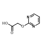 CAS#: 328084-05-5， (2-Pyrimidinyloxy)Acetic Acid