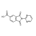 CAS#: 328549-52-6， 1,3-Dioxo-2-(2-Pyrimidinyl)-5-Isoindolinecarboxylic Acid
