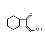 CAS#: 328553-96-4， (8Z)-8-(Hydroxymethylene)Bicyclo[4.2.0]Octan-7-One