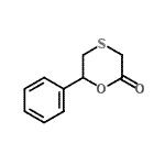 CAS#: 32863-50-6， 6-Phenyl-1,4-Oxathian-2-One