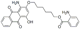 CAS#: 32873-14-6， 6-(1-Amino-4-Hydroxy-9,10-Dioxoanthracen-2-Yl)Oxyhexyl 2-Aminobenzoate