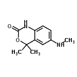 CAS#: 328952-54-1， 4,4-Dimethyl-6-(Methylamino)-1,4-Dihydro-2H-3,1-Benzoxazin-2-One