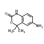 CAS#: 328955-86-8， 6-Amino-4,4-Dimethyl-1,4-Dihydro-2H-3,1-Benzoxazin-2-One