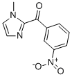 structure of CAS# 32902-21-9, (1-Methyl-1H-Imidazol-2-Yl)-(3-Nitro-Phenyl)-Methanone;(1-Methyl-2-Imidazolyl)-(3-Nitrophenyl)Methanone;Oprea1_022869;Mls000392201