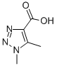 structure of CAS# 329064-07-5, 1,5-Dimethyl-1H-1,2,3-Triazole-4-Carboxylic Acid;1H-1,2,3-Triazole-4-Carboxylicacid,1,5-Dimethyl-(9CI);1,5-DIMETHYL-1H-1,2,3-TRIAZOLE-4-CARBOXYLIC ACID