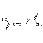 CAS 登录号：329200-72-8， 4-氧代-2-戊炔-1-基乙酸酯
