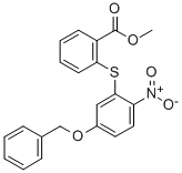 CAS#: 329217-03-0， 4-Benzyloxy-2-(2Carbomethoxy)Thiophenylnitrobenzene