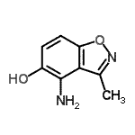 CAS#: 329349-67-9， 4-Amino-3-Methyl-1,2-Benzoxazol-5-Ol