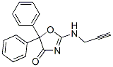 CAS 登录号:32956-98-2, 5,5-二(苯基)-2-(丙-2-炔基氨基)-1,3-恶唑-4-酮