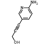 CAS#: 329794-06-1， 3-(6-Amino-3-Pyridinyl)-2-Propyn-1-Ol