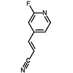 CAS#: 329974-14-3， (2E)-3-(2-Fluoro-4-Pyridinyl)Acrylonitrile