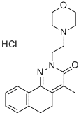 CAS#: 33048-49-6， 4-Methyl-2-(2-Morpholin-4-Ylethyl)-5,6-Dihydrobenzo[h]Cinnolin-3-One Hydrochloride