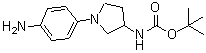 CAS#: 330551-18-3， 2-Methyl-2-Propanyl [1-(4-Aminophenyl)-3-Pyrrolidinyl]Carbamate