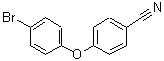 structure of CAS# 330792-93-3, 4-(4-Bromophenoxy)Benzonitrile;4-(4-Bromophenoxy)benzonitrile