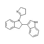 CAS#: 33090-98-1， 1-(3,4-Dihydro-2H-Pyrrol-5-Yl)-2,3-Dihydro-1H,1'H-2,3'-Biindole