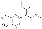 CAS#: 33098-27-0， N,N,3-Trimethyl-2-Quinoxalin-2-Ylpentan-1-Amine