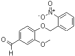 CAS#: 331463-81-1， 3-Methoxy-4-[(2-Nitrobenzyl)Oxy]Benzaldehyde