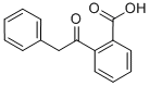 结构式 CAS# 33148-55-9, 2-(2-苯基乙酰基)苯甲酸