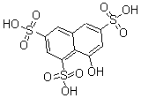 CAS 登录号：3316-02-7， 8-羟基萘-1,3,6-三磺酸