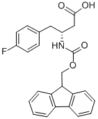 结构式 CAS# 331763-70-3, D-3-氨基-4-(4-氟苯基)-丁酸盐酸盐