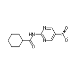 CAS#: 331808-66-3， N-(5-Nitro-2-Pyrimidinyl)Cyclohexanecarboxamide
