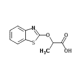 CAS#: 331873-02-0， 2-(1,3-Benzothiazol-2-Yloxy)Propanoic Acid