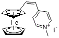 CAS#: 33197-77-2， trans-4-[2-(1-Ferrocenyl)Vinyl]-1-Methylpyridinium Iodide