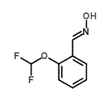 CAS#: 332110-52-8， (E)-1-[2-(Difluoromethoxy)Phenyl]-N-Hydroxymethanimine