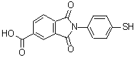 CAS#: 332129-06-3， 1,3-Dioxo-2-(4-Sulfanylphenyl)-5-Isoindolinecarboxylic Acid