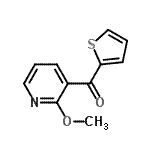 CAS#: 332134-11-9， (2-Methoxy-3-Pyridinyl)(2-Thienyl)Methanone