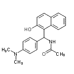 CAS#: 332174-60-4， N-{[4-(Dimethylamino)Phenyl](2-Hydroxy-1-Naphthyl)Methyl}Acetamide