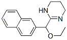 CAS 登录号:33235-98-2, 2-(乙氧基-萘-2-基甲基)-1,4,5,6-四氢嘧啶