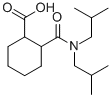 structure of CAS# 332394-38-4, 2-Diisobutylcarbamoyl-Cyclohexanecarboxylic Acid;(1R,2S)-2-(Diisobutylcarbamoyl)Cyclohexane-1-Carboxylate;(1R,2S)-2-[(Diisobutylamino)-Oxomethyl]-1-Cyclohexanecarboxylate;Zinc00380992