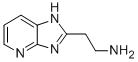 structure of CAS# 3324-08-1, 2-Aminoethyl-4(7)-Azo-Benzimidazole;2-(3H-IMIDAZO[4,5-B]PYRIDIN-2-YL)ETHANAMINE DIHYDROCHLORIDE;2-AMINOETHYL-4(7)-AZO-BENZIMIDAZOLE