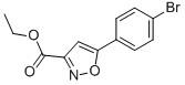 CAS#: 33277-15-5， Ethyl 5-(4-Bromophenyl)Isoxazole-3-Carboxylate