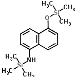 CAS#: 33285-82-4， 1,1,1-Trimethyl-N-{5-[(Trimethylsilyl)Oxy]-1-Naphthyl}Silanamine
