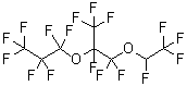 structure of CAS# 3330-14-1, 2H-Perfluoro-5-Methyl-3,6-Dioxanonane;Propane, 1-(1-(Difluoro(1,2,2,2-Tetrafluoroethoxy)Methyl)-1,2,2,2-Tetrafluoroethoxy)-1,1,2,2,3,3,3-Heptafluoro-;Propane, 1-[1-[Difluoro(1,2,2,2-Tetrafluoroethoxy)Methyl]-1,2,2,2-Tetrafluoroethoxy]-1,1,2,2,3,3,3-Heptafluoro-