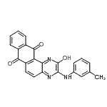 CAS#: 3333-61-7， 2-Hydroxy-3-(3-Methylanilino)Naphtho[3,2-f]Quinoxaline-7,12-Dione