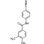 CAS#: 333442-37-8， N-(4-Cyanophenyl)-3,4-Dimethylbenzamide