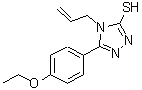 structure of CAS# 334497-08-4, 4-Allyl-5-(4-Ethoxyphenyl)-4H-1,2,4-Triazole-3-Thiol;4-allyl-5<wbr>-(4-ethox<wbr>yphenyl)-<wbr>2,4-dihyd<wbr>ro-3H-1,2<wbr>,4-triazo<wbr>le-3-thio<wbr>ne;5-(4-etho<wbr>xyphenyl)<wbr>-4-(prop-<wbr>2-en-1-yl<wbr>)-4H-1,2,<wbr>4-triazol<wbr>e-3-thiol;5-(4-ethoxyphenyl)-4-prop-2-enyl-1,2,4-triazole-3-thiol