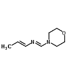 CAS#: 33483-34-0， (E)-1-(4-Morpholinyl)-N-[(1E)-1-Propen-1-Yl]Methanimine