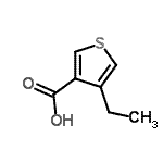 CAS#: 334918-15-9， 4-Ethyl-3-Thiophenecarboxylic Acid