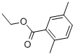 structure of CAS# 33499-43-3, Ethyl 2,5-Dimethylbenzoate;2,5-DIMETHYLBENZOIC ACID ETHYL ESTER;ETHYL 2,5-DIMETHYLBENZOATE